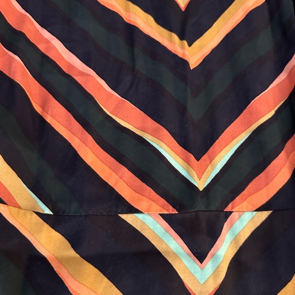 Anthropologie Runi Chevron Midi Dress (17) - Picture 8 of 9